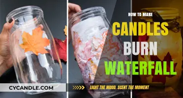 Create Mesmerizing Waterfall Candles: A Step-by-Step DIY Guide