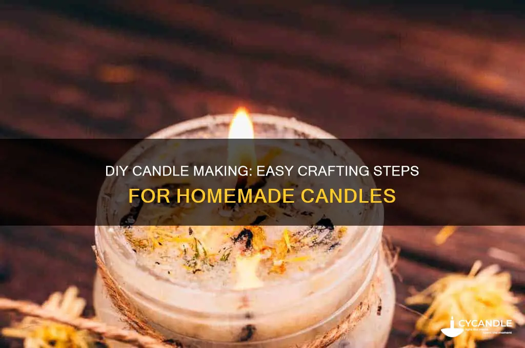 how to make candles diy crafts