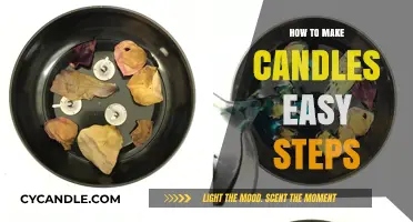 Simple Candle Making: Easy Steps for Beginners to Create Homemade Candles