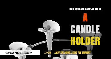 Perfect Fit: Simple Tips for Adjusting Candles to Any Holder