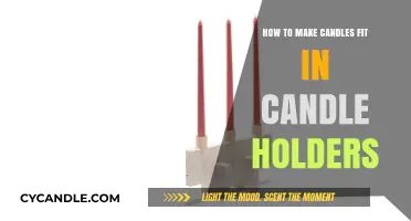 Perfect Fit: Tips for Making Candles Fit in Candle Holders