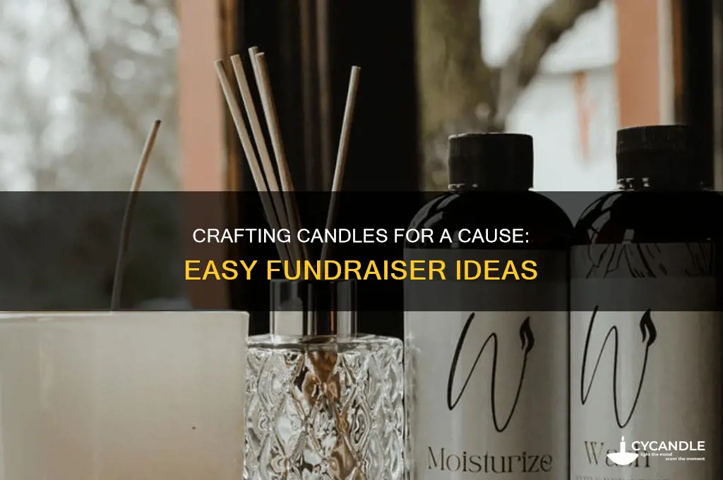 how to make candles for a fundraiser