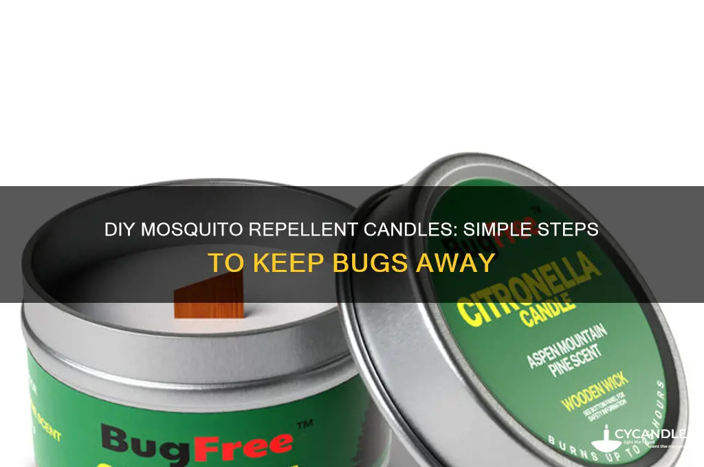 how to make candles for mosquitoes