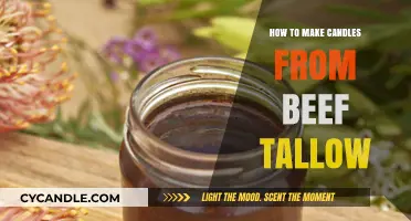 Crafting Natural Light: Making Beef Tallow Candles at Home
