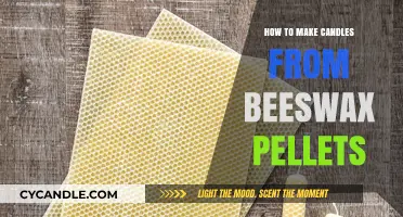 Crafting Natural Beeswax Candles: A Simple Guide to Using Pellets