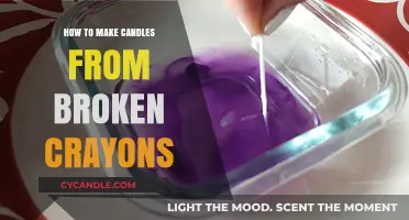 Creative Candle Making: Upcycling Broken Crayons into Colorful Candles