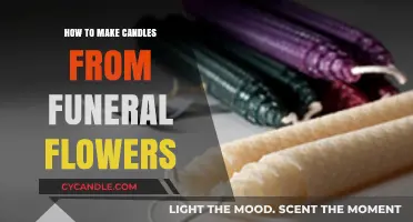 Transforming Funeral Flowers into Memorial Candles: A Step-by-Step Guide