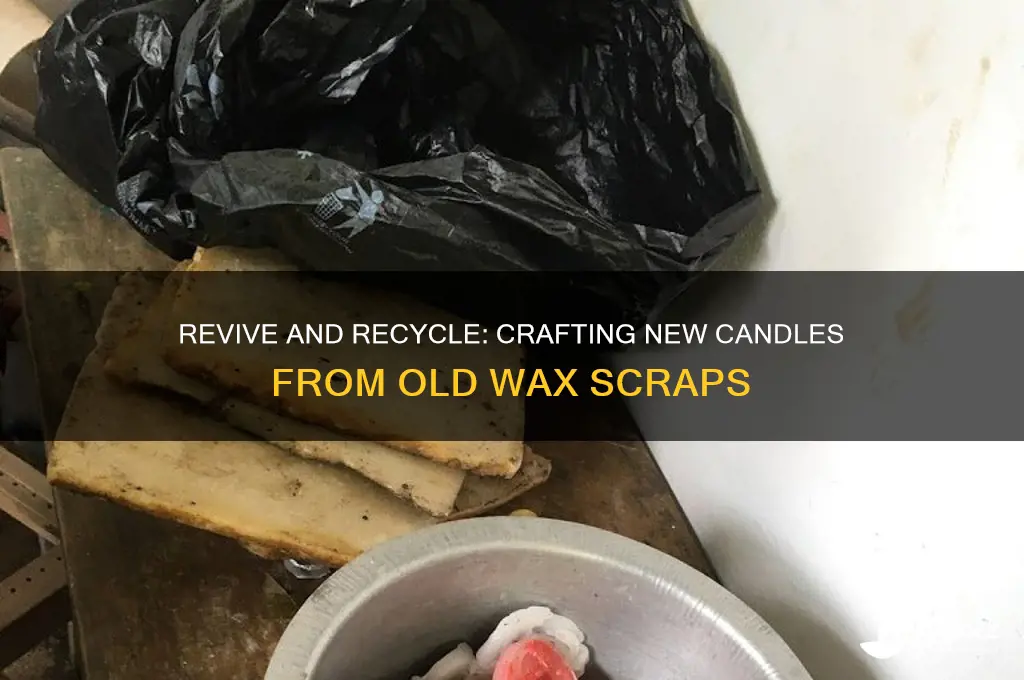 how to make candles from old candles
