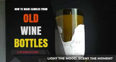 Upcycling Wine Bottles: Crafting Unique Candles for a Cozy Home
