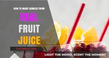 Crafting Juicy Candles: A Guide to Making Fruit Juice Wax Creations