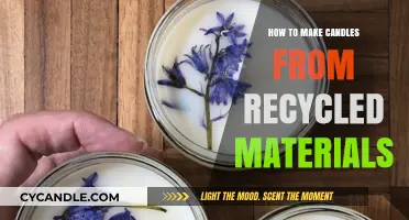 Eco-Friendly Candle Making: Crafting Sustainable Candles from Recycled Materials