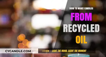 Eco-Friendly Candle Making: Transforming Recycled Oil into Sustainable Light