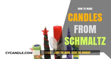 Crafting Schmaltz Candles: A Unique DIY Guide to Homemade Lighting