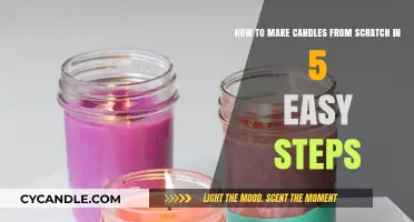 Crafting Homemade Candles: A Simple 5-Step DIY Guide