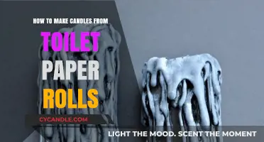 DIY Candle Crafting: Upcycling Toilet Paper Rolls for Cozy Ambiance