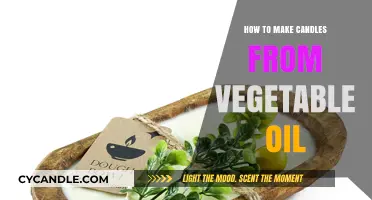 Crafting Eco-Friendly Candles: A Simple Guide to Using Vegetable Oil