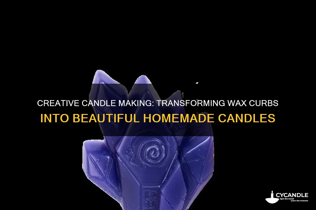 how to make candles from wax curbes