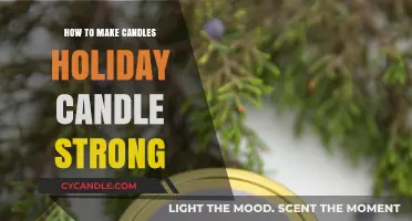 Crafting Festive Holiday Candles with Long-Lasting, Powerful Scents
