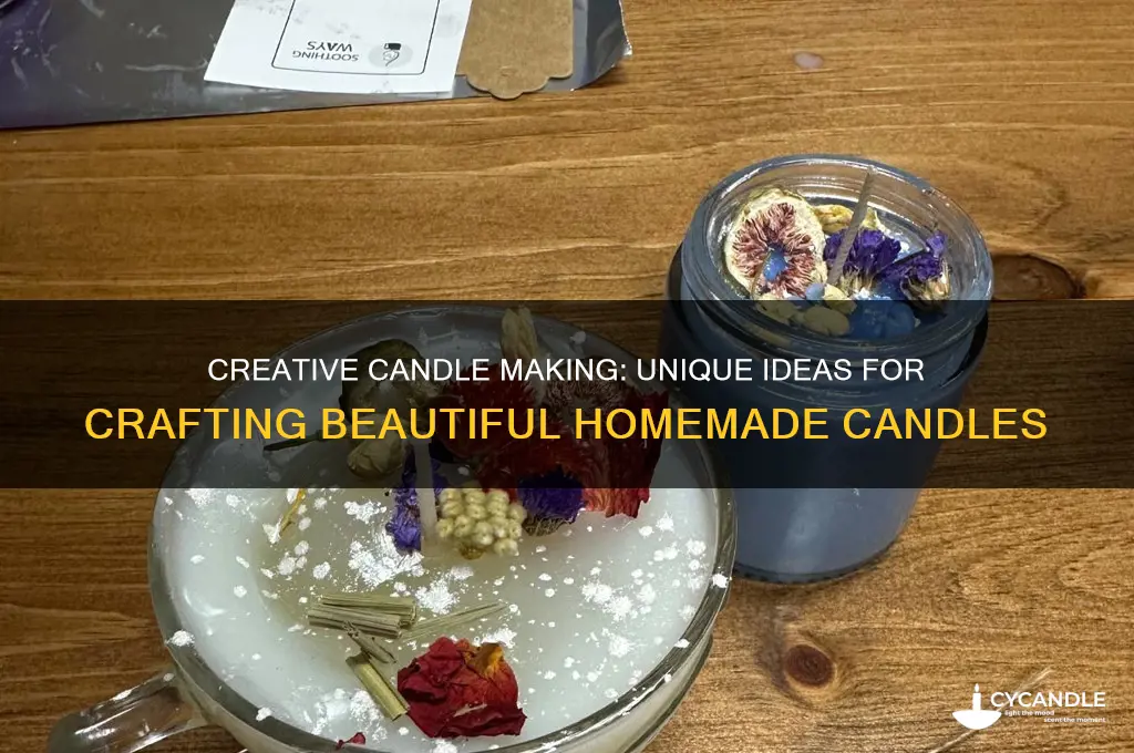 how to make candles ideas