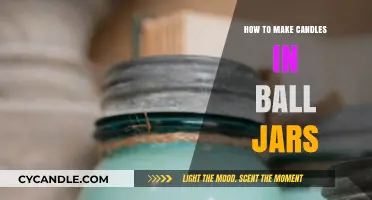 Crafting Cozy Ball Jar Candles: A Simple DIY Guide