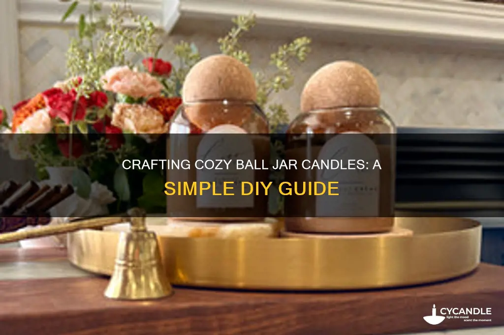 how to make candles in ball jars