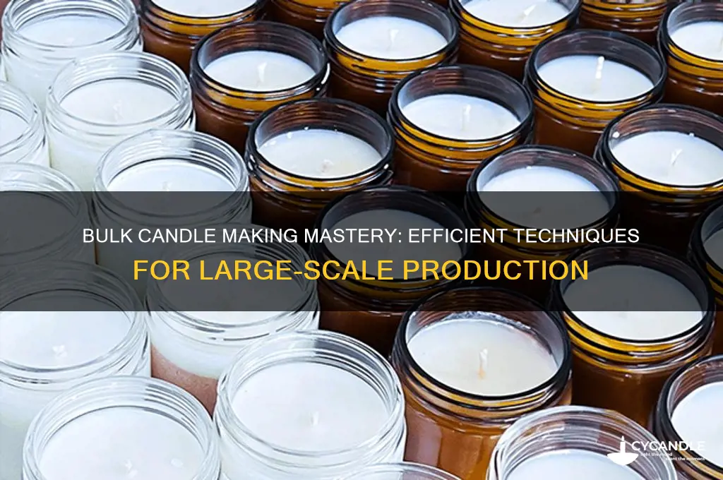 how to make candles in bulk