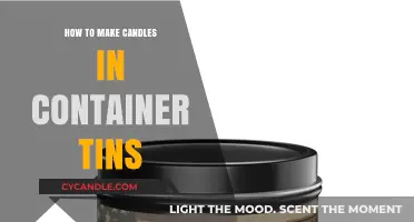 Crafting Container Tin Candles: A Step-by-Step DIY Guide