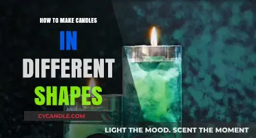 Creative Candle Crafting: Shaping Unique Designs with Wax and Molds