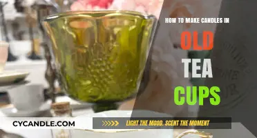 Crafting Charming Tea Cup Candles: A Step-by-Step DIY Guide