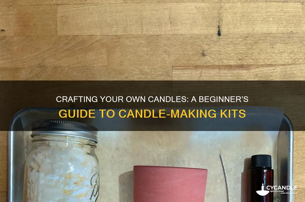 how to make candles kit