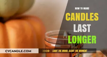 Extend Candle Burn Time: Simple Tips for Longer-Lasting Candles