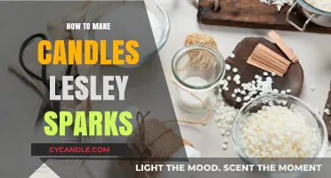 Crafting Candles with Lesley Sparks: A Step-by-Step Guide