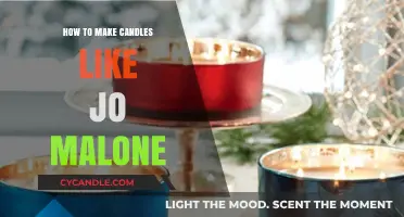 Crafting Luxury Candles: A Jo Malone-Inspired DIY Guide