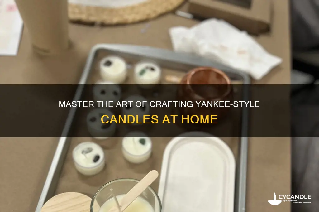 how to make candles like yankee