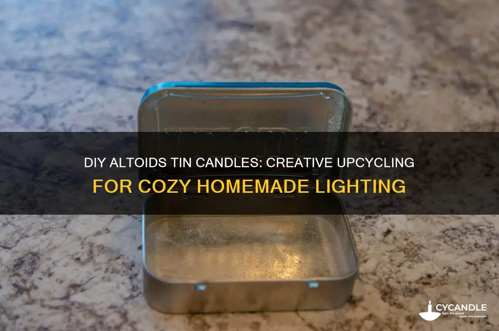 how to make candles out of altoids tin