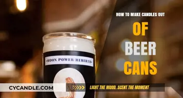 Creative Candle Making: Repurposing Beer Cans for Unique DIY Candles