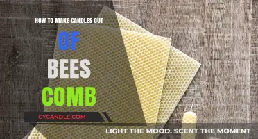 Crafting Beeswax Candles: A Step-by-Step Guide to Using Comb