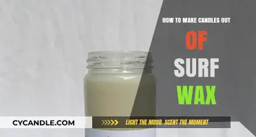 Crafting Candles: Transforming Surf Wax into Unique Homemade Lights