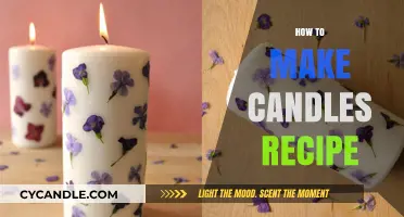 Easy DIY Candle Making: Step-by-Step Recipe for Homemade Candles
