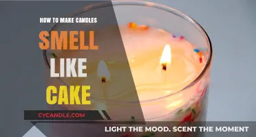 Crafting Cake-Scented Candles: A Sweet Aromatic DIY Guide