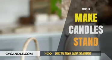 Master the Art of Making Candles Stand Upright Effortlessly