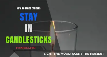 Secure Your Candles: Simple Tips to Keep Them in Candlesticks