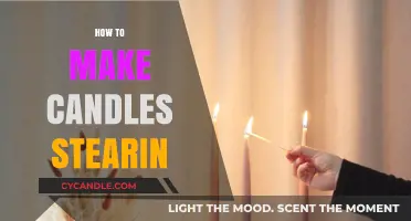 Crafting Stearin Candles: A Step-by-Step Guide to Homemade Creations