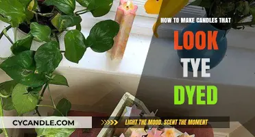 Create Vibrant Tie-Dye Candles: A Step-by-Step DIY Guide