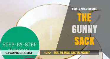 Crafting Candles with The Gunny Sack: A Step-by-Step Guide