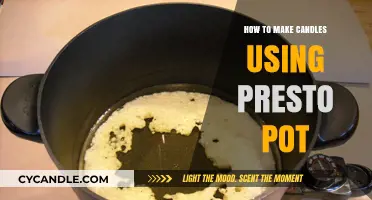 Crafting Candles with Ease: Presto Pot Method Guide