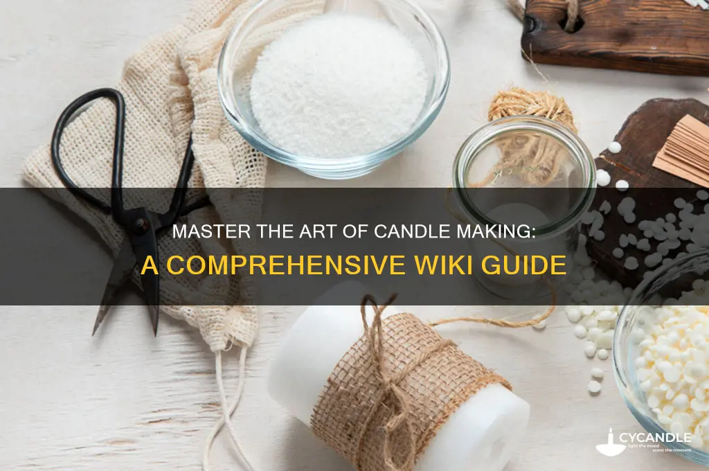 how to make candles wiki