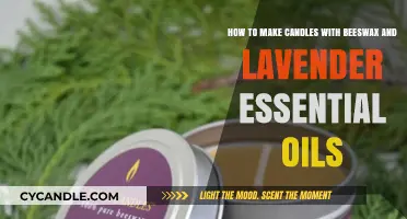 Crafting Soothing Beeswax Lavender Candles: A Step-by-Step Guide