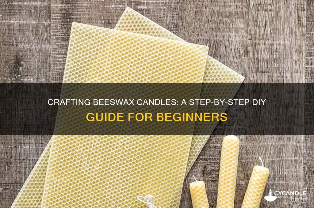 how to make candles with beeswaxwiki