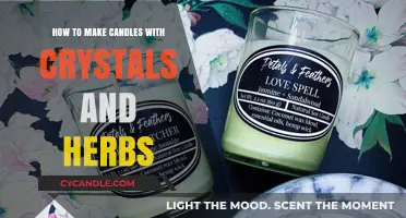 Crafting Crystal-Infused Herbal Candles: A Step-by-Step Guide